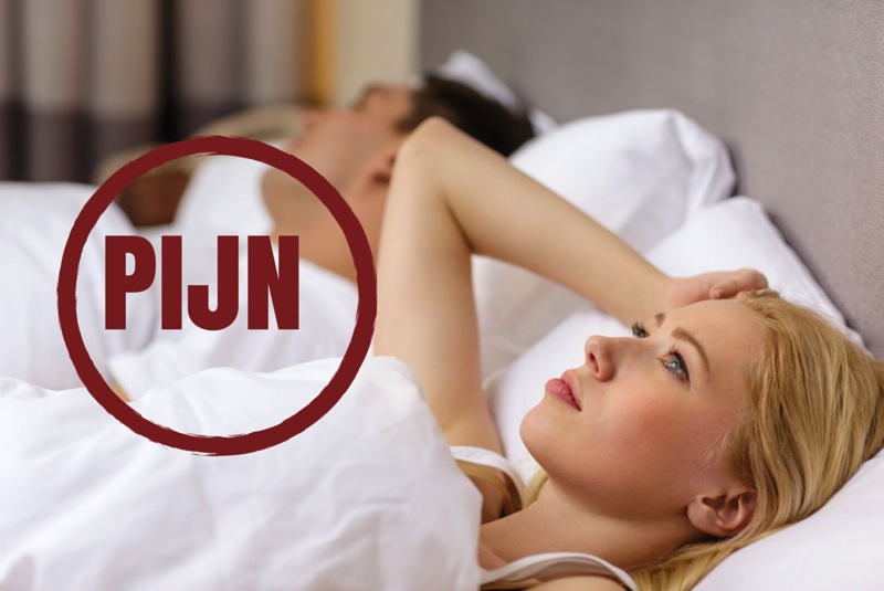 slapen en pijn